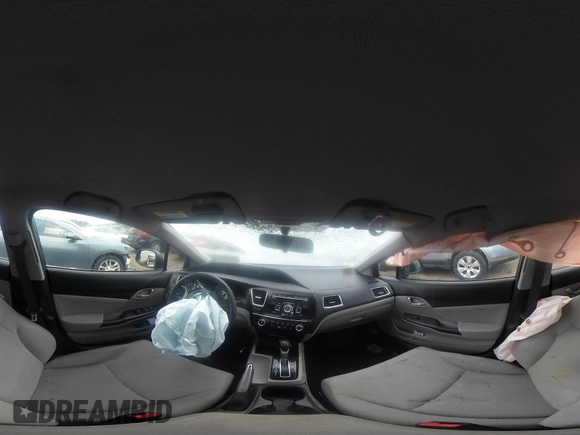 2013 Honda Civic LX with VIN 19XFB2F58DE282839, listed as a IAAI auction lot 41697629 with 123,766 mi miles and . Bid and sale history available at DreamBid. Image 19.