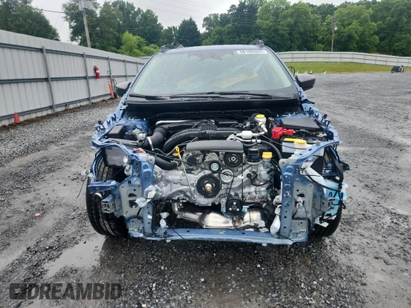 2024 Subaru Crosstrek Premium with VIN JF2GUADCXRH916410, listed as a Copart auction lot 58162605 with 938 mi miles and Salvage title. Bid and sale history available at DreamBid. Image 5.