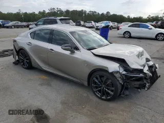 2023 Lexus IS 350 F Sport z VIN JTHGZ1B22P5067686, wystawiony jako Copart lot #56001405 z przebiegiem Nie podano mil oraz Szkoda całkowita • Salvage title. Historia ofert i sprzedaży dostępna na DreamBid. Obrazek 4.