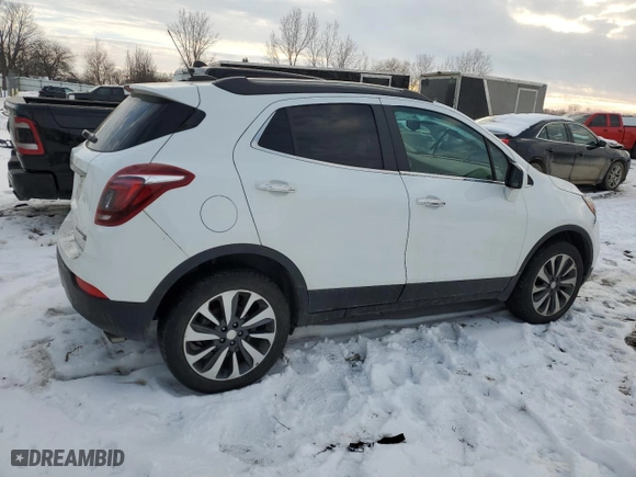 2021 Buick Encore Preferred with VIN KL4CJESB9MB327099, listed as a Copart auction lot 88888215 with 0 mi miles and Non Repairable. Bid and sale history available at carsss.com. Image 3.