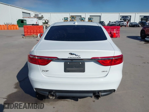 2017 Jaguar XF 35t Premium with VIN SAJBD4BV4HCY47645, listed as a IAAI auction lot 41283443 with 50,874 mi miles. Bid and sale history available at carsss.com. Image 16.