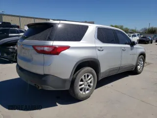 2020 Chevrolet Traverse LS with VIN 1GNERFKW4LJ297991, listed as a Copart auction lot 50043035 with 108,189 mi miles and Salvage Title. Bid and sale history available at carsss.com. Image 3.