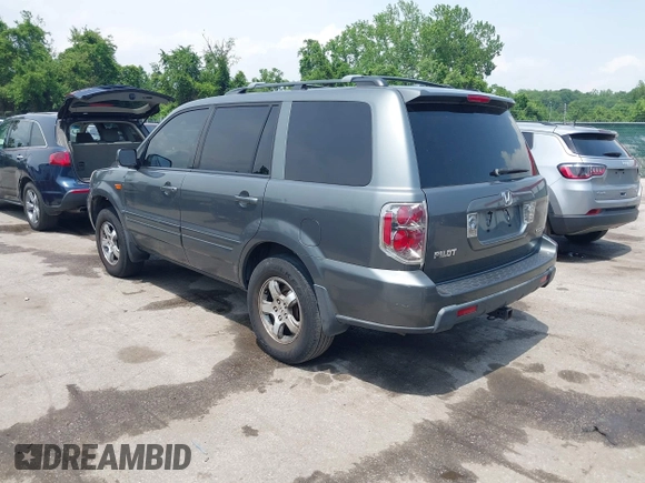 2007 Honda Pilot EX-L z VIN 5FNYF18517B001550, wystawiony jako IAAI lot #42263555 z przebiegiem 246 317 mil mil oraz . Historia ofert i sprzedaży dostępna na DreamBid. Obrazek 3.
