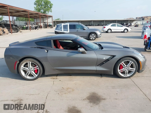 2015 Chevrolet Corvette 3LT with VIN 1G1YF2D76F5116733, listed as a IAAI auction lot 42252846 with 54,870 mi miles and . Bid and sale history available at DreamBid. Image 13.