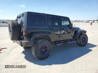 2018 Jeep Wrangler JK Unlimited Sahara with VIN 1C4BJWEGXJL936304, listed as a Copart auction lot 74072544 with 95,333 mi miles and Salvage Title. Bid and sale history available at carsss.com. Image 3.