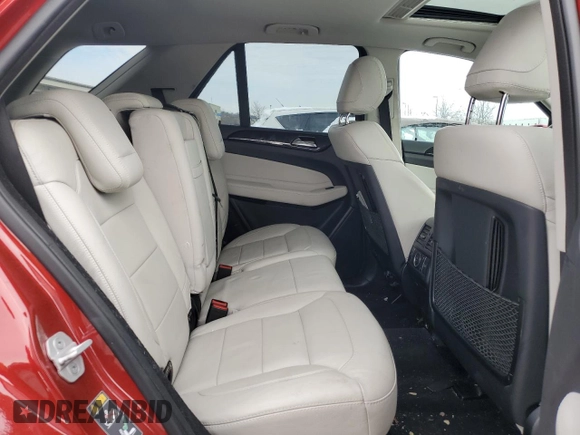 2016 Mercedes-Benz GLE 350 with VIN 4JGDA5HBXGA771552, listed as a Copart auction lot 45095975 with 68,369 mi miles and Salvage title. Bid and sale history available at DreamBid. Image 11.