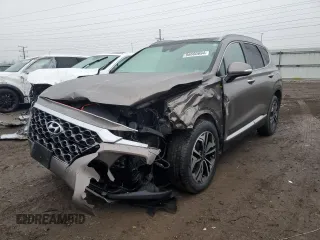 2019 Hyundai Santa Fe Ultimate with VIN 5NMS5CAA3KH052146, listed as a Copart auction lot 86600694 with 67,801 mi miles and Salvage Title. Bid and sale history available at carsss.com. Image 1.