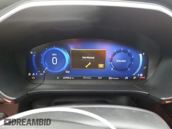 2022 Ford Escape Titanium with VIN 1FMCU9J94NUA90574, listed as a Copart auction lot 56940865 with 23,795 mi miles and Non repairable. Bid and sale history available at DreamBid. Image 9.