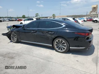 2021 Lexus LS with VIN JTHD51FF7M5015431, listed as a Copart auction lot 65837713 with 16,573 mi miles and Salvage Title. Bid and sale history available at carsss.com. Image 2.