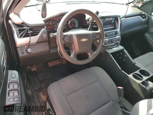 2018 Chevrolet Tahoe Commercial with VIN 1GNLCDEC2JR275159, listed as a Copart auction lot 61337355 with 84,712 mi miles and Salvage title. Bid and sale history available at DreamBid. Image 8.