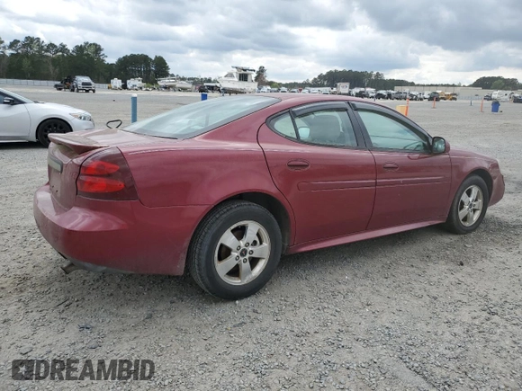 2005 Pontiac Grand Prix z VIN 2G2WP522451225586, wystawiony jako Copart lot #51240485 z przebiegiem Nie podano mil oraz Szkoda całkowita • Salvage title. Historia ofert i sprzedaży dostępna na DreamBid. Obrazek 3.