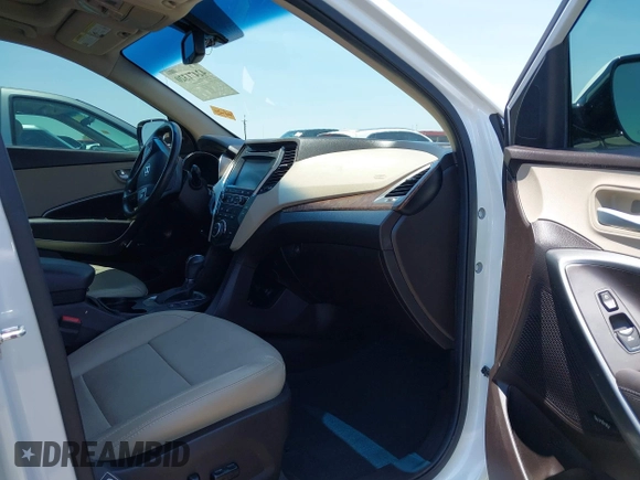 2018 Hyundai Santa Fe 2.4L with VIN 5NMZU3LB4JH054123, listed as a IAAI auction lot 42471320 with 53,464 mi miles and . Bid and sale history available at DreamBid. Image 5.