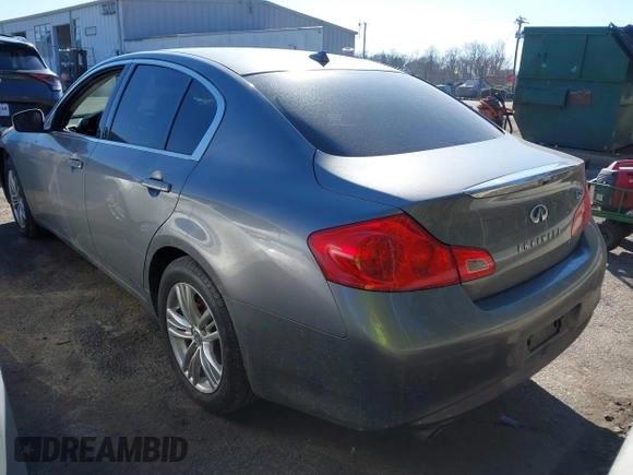 2012 Infiniti G25 x с VIN JN1DV6AR8CM861607, выставлен на аукционе IAAI как лот 41650336 с пробегом 164 399 миль миль и . История ставок и продаж доступна на DreamBid. Изображение 3.