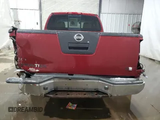 2008 Nissan Frontier SE with VIN 1N6AD06U28C403567, listed as a Copart auction lot 42154835 with 102,225 mi miles and Salvage title. Bid and sale history available at DreamBid. Image 6.