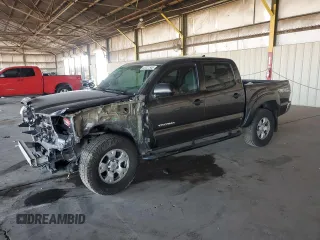2014 Toyota Tacoma PreRunner z VIN 3TMJU4GN4EM166687, wystawiony jako Copart lot #62021545 z przebiegiem 81 427 mil mil oraz Szkoda całkowita • Salvage title. Historia ofert i sprzedaży dostępna na DreamBid. Obrazek 1.