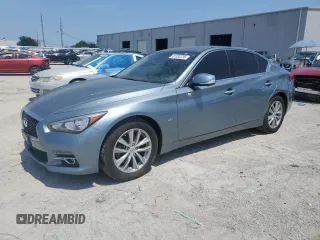 2017 Infiniti Q50 Premium z VIN JN1EV7AR3HM836681, wystawiony jako Copart lot #61333735 z przebiegiem 49 857 mil mil oraz Szkoda całkowita • Salvage title. Historia ofert i sprzedaży dostępna na DreamBid. Obrazek 1.