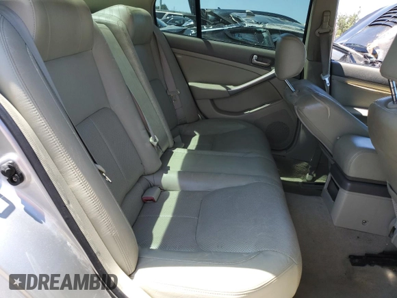 2003 Infiniti G35 w/Leather with VIN JNKCV51E03M001439, listed as a Copart auction lot 59347455 with 123,084 mi miles and Salvage title. Bid and sale history available at DreamBid. Image 10.
