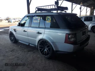 2010 Land Rover Range Rover Sport HSE with VIN SALSF2D49AA215834, listed as a Copart auction lot 48585095 with Not provided miles and Clean title. Bid and sale history available at DreamBid. Image 2.