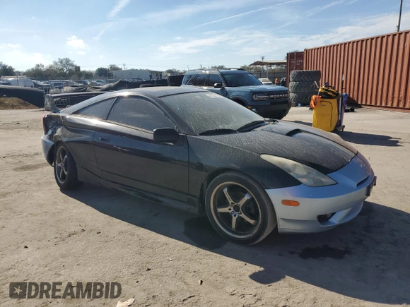 2002 Toyota Celica GTS with VIN JTDDY38TX20057061, listed as a Copart auction lot 43334735 with 123,908 mi miles and Salvage Title. Bid and sale history available at carsss.com. Image 4.