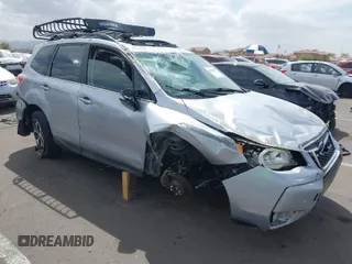 2014 Subaru Forester 2.0XT Touring with VIN JF2SJGPC2EH458390, listed as a IAAI auction lot 41923959 with 113,170 mi miles. Bid and sale history available at carsss.com. Image 1.