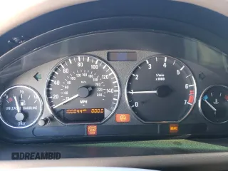 2002 BMW Z3 2.5i with VIN 4USCN33452LK51624, listed as a Copart auction lot 47388825 with 100,044 mi miles and Salvage Title. Bid and sale history available at carsss.com. Image 9.