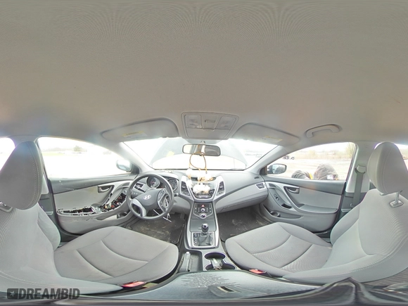 2016 Hyundai Elantra Value Edition with VIN KMHDH4AE4GU541837, listed as a Copart auction lot 52203915 with 96,667 mi miles and Salvage Title. Bid and sale history available at carsss.com. Image 12.