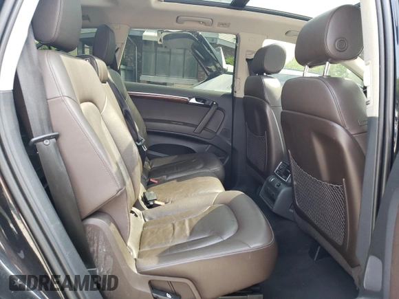 2015 Audi Q7 Premium Plus with VIN WA1LGAFE4FD003092, listed as a Copart auction lot 60500195 with 122,506 mi miles and Clean title. Bid and sale history available at DreamBid. Image 11.