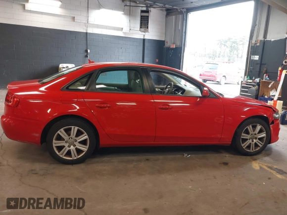 2010 Audi A4 2.0T Premium with VIN WAUBFAFL7AN011884, listed as a IAAI auction lot 41901394 with 120,108 mi miles. Bid and sale history available at carsss.com. Image 13.