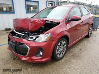 2018 Chevrolet Sonic LT with VIN 1G1JD5SH7J4104240, listed as a Copart auction lot 51498235 with 24,123 mi miles and Salvage Title. Bid and sale history available at carsss.com. Image 1.