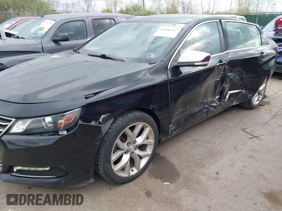2019 Chevrolet Impala Premier with VIN 1G1105S36KU105588, listed as a IAAI auction lot 42106517 with 108,943 mi miles and . Bid and sale history available at DreamBid. Image 6.