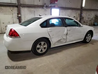 2015 Chevrolet Impala LS with VIN 2G1WA5E38F1124997, listed as a Copart auction lot 53738225 with 129,678 mi miles and Salvage title. Bid and sale history available at DreamBid. Image 3.