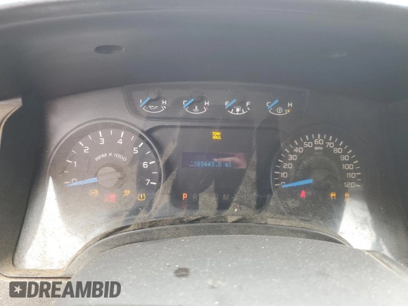 2013 Ford F-150 XL with VIN 1FTEX1CM0DKD75533, listed as a Copart auction lot 76499874 with 183,443 mi miles and Salvage Title. Bid and sale history available at carsss.com. Image 9.