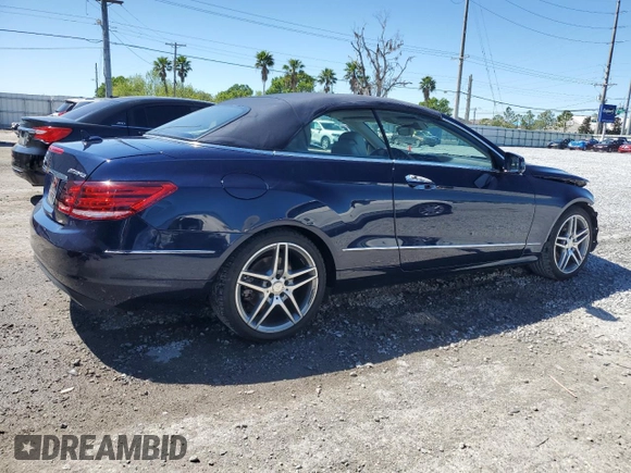 2015 Mercedes-Benz E 400 with VIN WDDKK6FF4FF297156, listed as a Copart auction lot 49464815 with 45,750 mi miles and Salvage title. Bid and sale history available at DreamBid. Image 3.