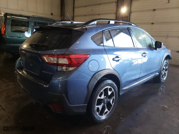 2019 Subaru Crosstrek with VIN JF2GTAAC8K8273908, listed as a Copart auction lot 87827845 with 53,560 mi miles and Salvage Title. Bid and sale history available at carsss.com. Image 3.