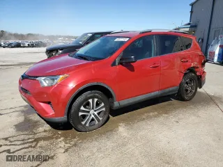 2016 Toyota RAV4 LE with VIN 2T3ZFREVXGW298383, listed as a Copart auction lot 46877145 with 147,214 mi miles and Salvage Title. Bid and sale history available at carsss.com. Image 1.
