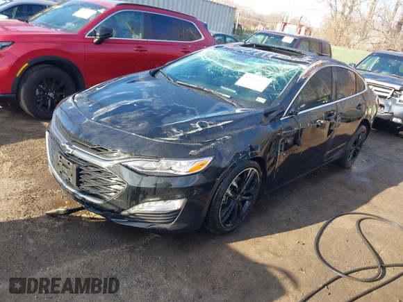 2024 Chevrolet Malibu LT with VIN 1G1ZE5STXRF211173, listed as a IAAI auction lot 41531656 with 55,130 mi miles and . Bid and sale history available at DreamBid. Image 2.
