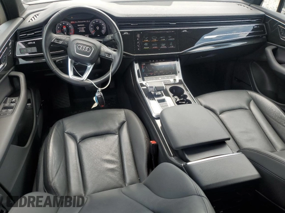 2020 Audi Q7 Premium Plus with VIN WA1LJAF78LD009220, listed as a Copart auction lot 64813815 with 47,200 mi miles and Salvage title. Bid and sale history available at DreamBid. Image 8.