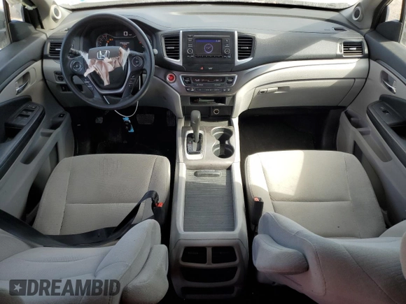 2016 Honda Pilot LX with VIN 5FNYF5H12GB030768, listed as a Copart auction lot 46689545 with 143,471 mi miles and Salvage Title. Bid and sale history available at DreamBid. Image 8.