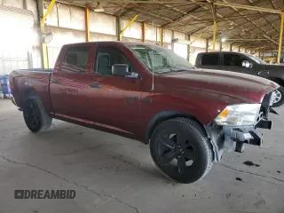 2018 Ram 1500 Tradesman with VIN 3C6RR6KT9JG118351, listed as a Copart auction lot 47204225 with 107,356 mi miles and Salvage title. Bid and sale history available at DreamBid. Image 4.