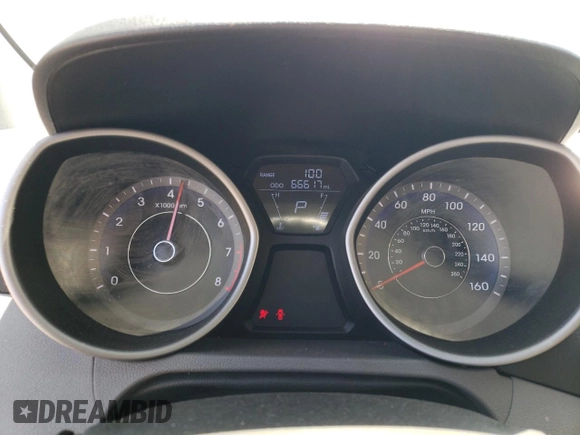 2012 Hyundai Elantra Limited with VIN KMHDH4AE0CU349597, listed as a Copart auction lot 62027805 with 66,617 mi miles and Salvage title. Bid and sale history available at DreamBid. Image 9.
