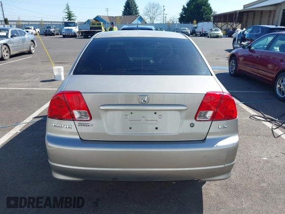 2004 Honda Civic LX with VIN 2HGES16514H531364, listed as a IAAI auction lot 42019042 with 185,481 mi miles and . Bid and sale history available at DreamBid. Image 16.