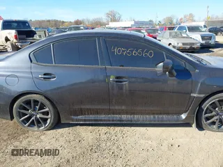 2018 Subaru WRX Premium with VIN JF1VA1C67J8801669, listed as a IAAI auction lot 40756560 with 107,472 mi miles. Bid and sale history available at carsss.com. Image 13.
