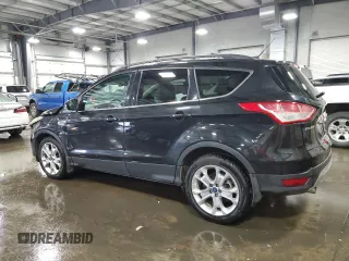 2013 Ford Escape SEL with VIN 1FMCU9HX3DUD40289, listed as a Copart auction lot 60711035 with 166,100 mi miles and Salvage title. Bid and sale history available at DreamBid. Image 2.