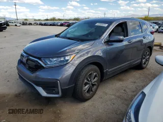 2021 Honda CR-V EX-L z VIN 5J6RW1H85MA014007, wystawiony jako Copart lot #53368625 z przebiegiem 59 046 mil mil oraz Szkoda całkowita • Salvage title. Historia ofert i sprzedaży dostępna na DreamBid. Obrazek 1.