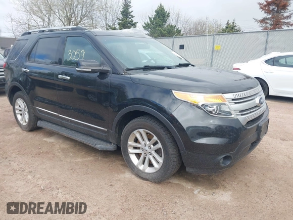 2014 Ford Explorer XLT with VIN 1FM5K8D8XEGB33891, listed as a IAAI auction lot 42143059 with 180,255 mi miles and . Bid and sale history available at carsss.com. Image 1.