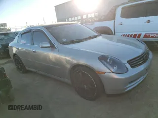 2004 Infiniti G35 Sedan w/Leather with VIN JNKCV51E24M611120, listed as a Copart auction lot 87978525 with 238,053 mi miles and Salvage Title. Bid and sale history available at carsss.com. Image 4.