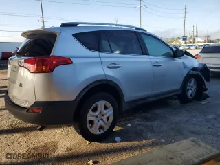 2014 Toyota RAV4 LE with VIN 2T3BFREV9EW206548, listed as a Copart auction lot 45152115 with 100,015 mi miles and Salvage Title. Bid and sale history available at carsss.com. Image 3.