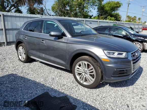 2018 Audi Q5 Premium Plus z VIN WA1BNAFY0J2017376, wystawiony jako Copart lot #58340795 z przebiegiem 75 345 mil mil oraz Szkoda całkowita • Salvage title. Historia ofert i sprzedaży dostępna na DreamBid. Obrazek 4.