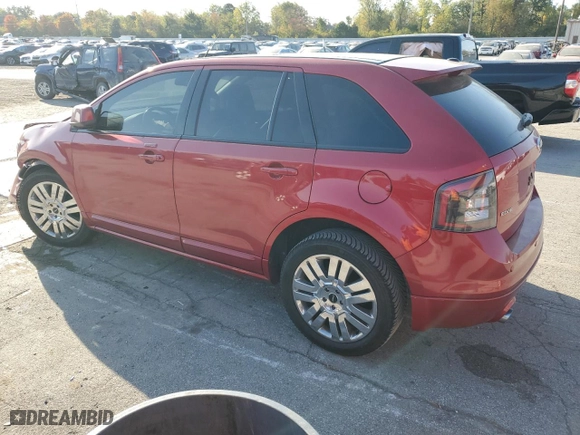 2010 Ford Edge Sport with VIN 2FMDK4AC5ABA07372, listed as a Copart auction lot 75436264 with 94,989 mi miles and Salvage Title. Bid and sale history available at carsss.com. Image 2.