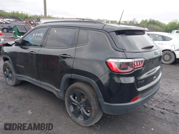 2021 Jeep Compass Latitude with VIN 3C4NJDBB6MT590092, listed as a IAAI auction lot 42351097 with 72,428 mi miles and . Bid and sale history available at DreamBid. Image 3.